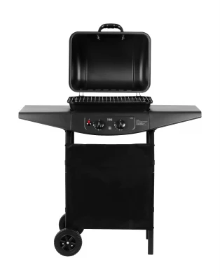 Teesa TSA0080 Plynový gril 2000, 2 horáky, 5 kW, čierny