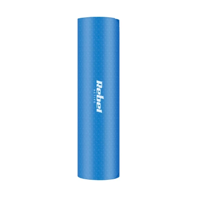 Rebel RBA-3152 Gymnastická podložka na jógu, pilates, fitness, 183 x 61 x 0,6 cm, modrá