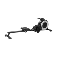 Rebel RBA-1005 Magnetický veslovací trenažér 120 kg, černý