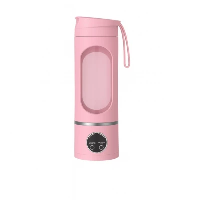 Pronett XJ5772 Přenosný smoothie mixér 450 ml, růžový