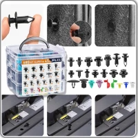 Pronett XJ5784 Sada plastových příchytek autočalounění 680 ks 