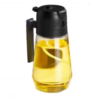 Pronett XJ5749 Rozprašovač - dávkovač na olej 2 v 1, 450 ml, zelená