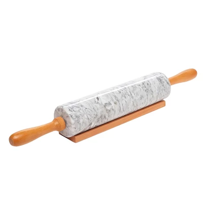 Pronett XJ5842 Mramorový valček na cesto so základňou 40 cm