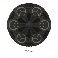 KIK KX3009 Elektronický boxovací nástěnný terč s Bluetooth a rukavicemi, černý