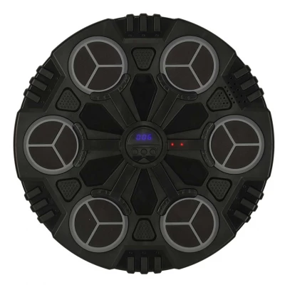 KIK KX3009 Elektronický boxovací nástěnný terč s Bluetooth a rukavicemi, černý
