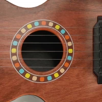 KIK KX3047 Klasická gitara pre deti, 6 strún, 46,5 cm, hnedá
