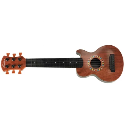 KIK KX3047 Klasická gitara pre deti, 6 strún, 46,5 cm, hnedá
