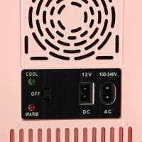 KIK KX3056 Přenosná minilednička 4 l, růžová