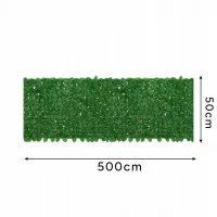 Gardlov 25342 Balkónová zástěna s tmavě zelenými listy 500 x 50 cm
