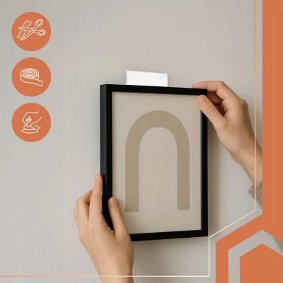 Ruhhy 25807 Samolepící suchý zip 500 x 5 cm, bílá