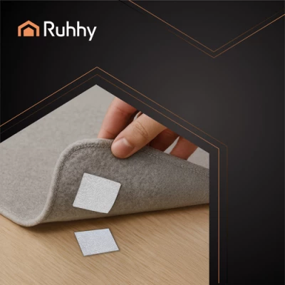 Ruhhy 25807 Samolepící suchý zip 500 x 5 cm, bílá