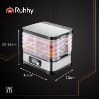 Ruhhy 25928 Sušička húb, zeleniny a ovocia, 400 W