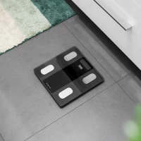 Teesa TSA0813 Analytická osobní váha Bluetooth 180 kg, šedá