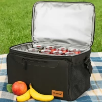 Trizand 25635 Termotaška na pláž, piknik, 30 l, černá