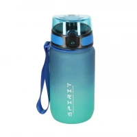 KIK KX3071 Sportovní láhev na vodu pro školáky, 600 ml, modrozelená