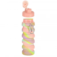 KIK KX3070 Skládací láhev pro děti, 500 ml, růžová
