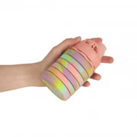 KIK KX3070 Skládací láhev pro děti, 500 ml, růžová