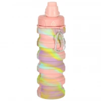 KIK KX3070 Skládací láhev pro děti, 500 ml, růžová