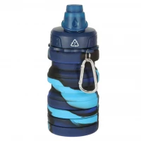 KIK KX3070 Skládací láhev pro děti, 500 ml, modrá