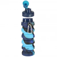 KIK KX3070 Skládací láhev pro děti, 500 ml, modrá