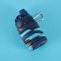 KIK KX3070 Skládací láhev pro děti, 500 ml, modrá