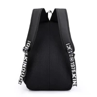 eCa PL157 Univerzální školní sportovní batoh s USB portem, 19 l, černá