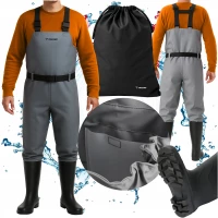 Trizand 25894 Brodící kalhoty s opaskem, vel. 45, šedá