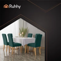 Ruhhy 25992 Elastický potah na židli 6 ks, zelená