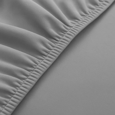 Ruhhy 25991 Elastický potah na židli 6 ks, světle šedá