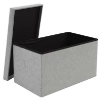 Ruhhy 25996 Skladacia textilná stolička, 80 kg, 60 x 30 x 30 cm, tmavosivá