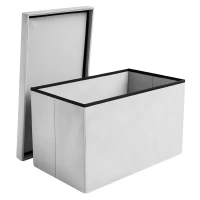 Ruhhy 25994 Skladacia textilná stolička, 80 kg, 60 x 30 x 30 cm, svetlosivá