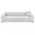 Ruhhy 26182 Elastický poťah na rohovú pohovku 190 - 230 cm, vankúš 45 x 45 cm, svetlošedá