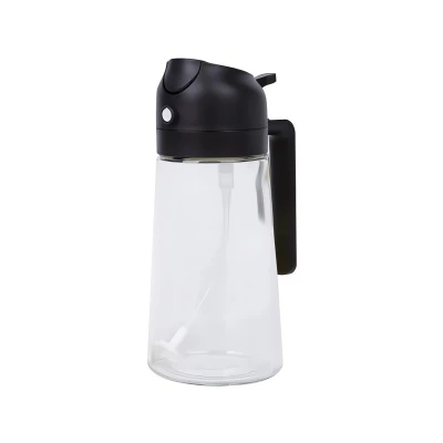 Pronett XJ5749 Rozprašovač - dávkovač na olej 2 v 1, 450 ml, černá