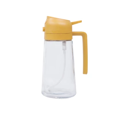 Pronett XJ5749 Rozprašovač - dávkovač na olej 2 v 1, 450 ml, žlutá