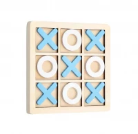 Pronett XJ5316 Piškvorky, drevené puzzle červené a biele