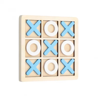 Pronett XJ5316 Piškvorky, drevené puzzle červené a biele