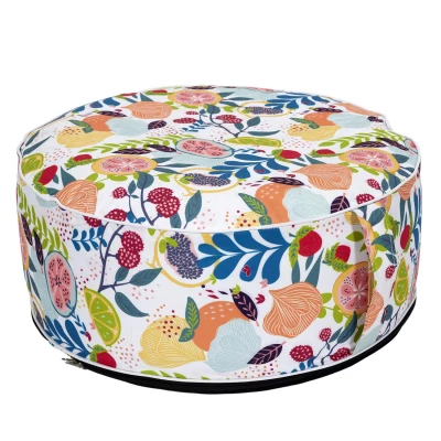 CMP HD7213 Nafukovací taburet 55 x 25 cm, květovaný