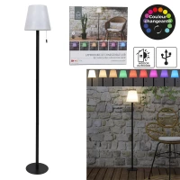 CMP LA0096 LED stojací lampa pro venkovní použití, RGB, IP44, 106 cm