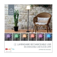 CMP LA0096 LED stojací lampa pro venkovní použití, RGB, IP44, 106 cm