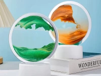 Verk 12383 Pohyblivý obraz s dynamickým 3D pískem, oranžový