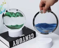 Verk 12383 Pohyblivý obraz s dynamickým 3D pískem, červený
