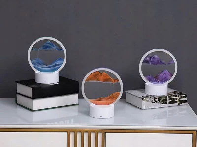 Verk 12383 Pohyblivý obraz s dynamickým 3D pískem, červený
