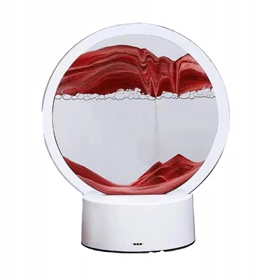 Verk 12383 Pohyblivý obraz s dynamickým 3D pískem, červený