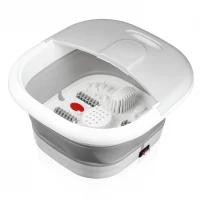 Verk 27510 Skládací masážní přístroj na nohy, 500W, šedý