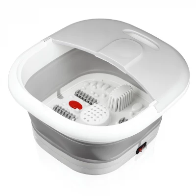 Verk 27510 Skládací masážní přístroj na nohy, 500W, šedý