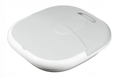 Verk 27510 Skládací masážní přístroj na nohy, 500W, šedý