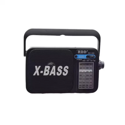 Verk 27544 Přenosné analogové rádio AM/FM/SW, Micro USB, 3.7V, 1200mAh, černošedé