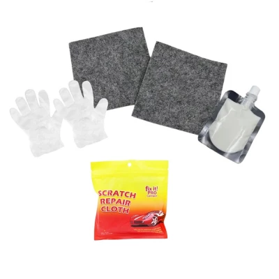 Verk 10151 Opravná sada na odstranění škrábanců, 45 ml + 2 leštící hadříky