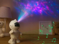 Verk 18308 Astronaut nočná obloha, polárna žiara a projektor hviezd, diaľkové ovládanie