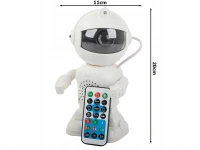 Verk 18308 Astronaut nočná obloha, polárna žiara a projektor hviezd, diaľkové ovládanie